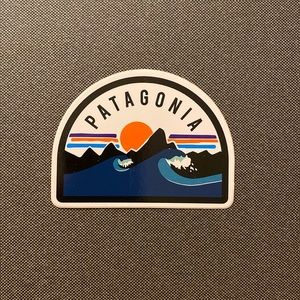 Patagonia arched surf sticker